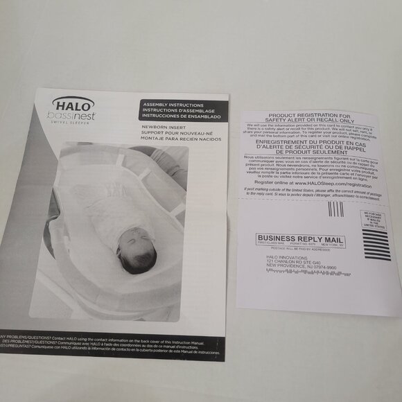Halo BassiNest Infant Insert Open Box - Picture 10 of 12